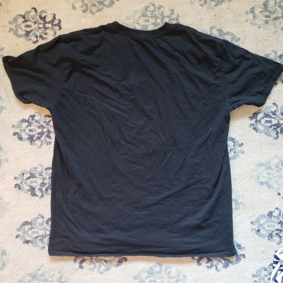 Chucks and Pearls Graphic Tee T-Shirt Women's XL Black Converse Jewelry Punk EUC - Picture 3 of 6